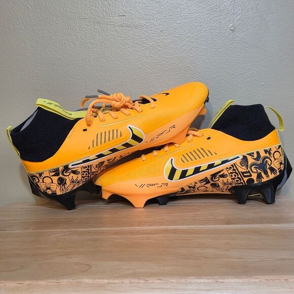 Nike Vapor Edge Pro 360 2 NRG Football Cleats Laser Orange Black FQ4026-800 10.5 - Picture 4 of 7